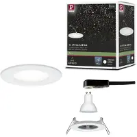 Paulmann Luminaria empotrable LED Nova, modelo fijo, de la marca
