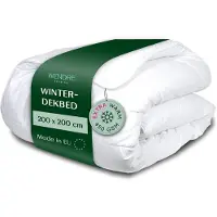 Merkloos Edredón de invierno - 200 x 200 cm - 450 GSM - Microfibra - Extra cálido - Para camas dobles y las noches más frías
