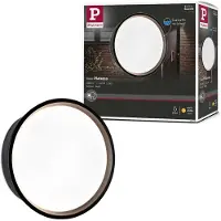 Paulmann - Lámpara de pared LED exterior Platomo, resistente al agua de mar