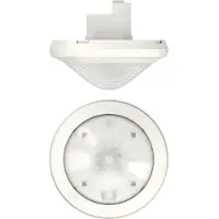 Theben Detector de presencia blanco theRonda 360°, alcance de 24 metros, tiempo de detección de 10 a 60 minutos, modelo P360-100 M UP, color blanco