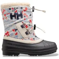 Helly Hansen unisex para niños. 11646 Botas Varanger Insulated multicolor (32), Plano, Cordones, Casual, Outdoor, Poliéster reciclado, moda