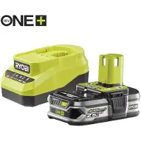 Ryobi Cargador Kit Power Rc18120a-125 + Batería 2.5ah