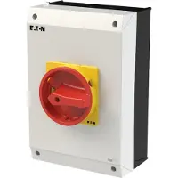 Eaton P3-63/I4/SVB/HI11, Interruptor rotatorio, 3 polos, Rojo, Amarillo, IP65, 63 A