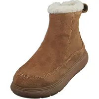FitFlop para mujer. ABS-E48 Botines de Piel Iq-Comff marrón (39), Plano, Cremallera, Casual, outlet 2026.