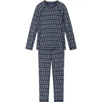 Reima - Kid's Wool Base Layer Set Taival - Ropa interior merino size 120, azul