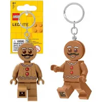 LEGO Llavero con Linterna de Hombre de Jengibre