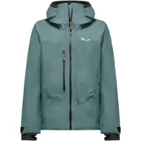 Salewa - Women's Sella 3L Powertex Jacket - Chaqueta de esquí size 40, turquesa