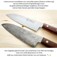 Robert Herder K2 cocinero madera de ciruelo, pequeño, 9730.1536.04