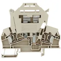 Weidmuller 1616440000, color beige, 2,5 mm², 79,5 mm, 19,63 g, 50 unidades