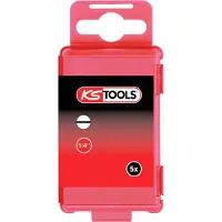 Ks Tools , punta de torsión "TORSIONpower", 1/4 de pulgada, color naranja