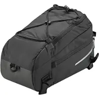 Vaude - Silkroad M - Bolsa para el portaequipaje size 7 l, negro