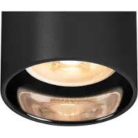 SLV Asto Tube foco GU10 riel monofásico negro