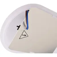 Deko-light Sotano lámpara resistente a la humedad, negro, interruptor DIP