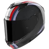 Nolan X-904 ULTRA CARBON GEMINI Casco Integral Blanco/Azul/Rojo XL unisex