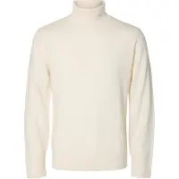 Selected Jersey blanco lana
