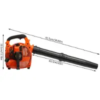 StarTech.com Soplador de hojas - Modelo a gasolina, de uso manual - 25,4 cm³ - Motor de 2 tiempos - Multifuncional - Potente