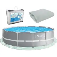Tv products Base para piscina, fabricada en geotextil, aislante, de 305 cm, 180 g/m². Clean Pool