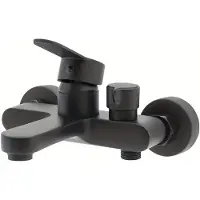StarTech.com Grifo de bañera - Grifo monomando para bañera - Montaje en pared - Acero inoxidable - Acabado cepillado - Plateado
