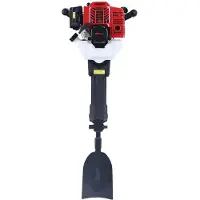 StarTech.com Excavadora portátil de 52 cc, motor de 2 tiempos, funciona con combustible, multifuncional, fabricada en acero aleado, color rojo