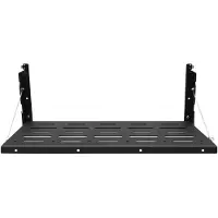 StarTech.com Mesa abatible para la puerta trasera – Compatible con Jeep Wrangler JK (2007–2017) – Acero – Capacidad de carga: 34,01 kg – Plegable – Ideal para camping – Color negro