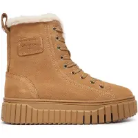 Tamaris Botines con cordones camelo