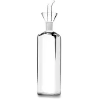 Ibili Botella De Aceite Cuadrada De Vidrio 500ml