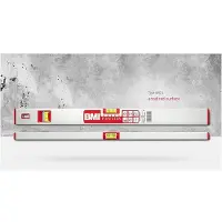 Bmi Báscula de agua Eurostar de 120 cm, aluminio - 690120E