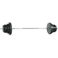 Gymstick Juego De Barras 50kg Vinyl Weight