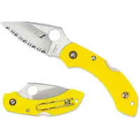 Spyderco Navaja Dragonfly 2 Salt, hoja dentada