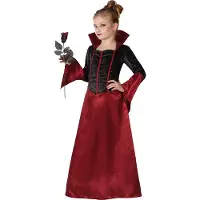 Atosa Disfraz De Niña Vampire Elegant Dracula
