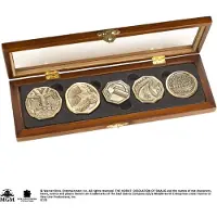 Noble Collection Conjunto De Monedas Del Tesoro Enano El Hobbit