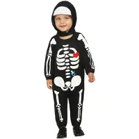 Atosa Disfraz De Bebé Skeleton