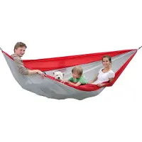 Amazonas - Leichthängematte Silk Traveller XXL - Hamaca gris