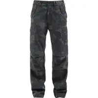 Brandit Pantalón cargo marrón oscuro / taupe / verde oscuro
