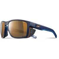 Julbo - Shield Reactiv Polarized S2-4 (VLT 5-20%) - Gafas de glaciar size L, marrón