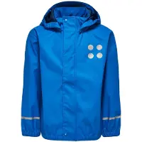 LEGO - Kid's Justice 101 Rain Jacket - Chaqueta impermeable size 92, azul