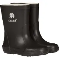 CeLaVi Botas de lluvia negro / blanco
